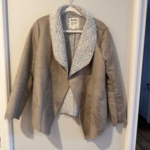 Dylan True Grit Faux Suede Coat Size Medium